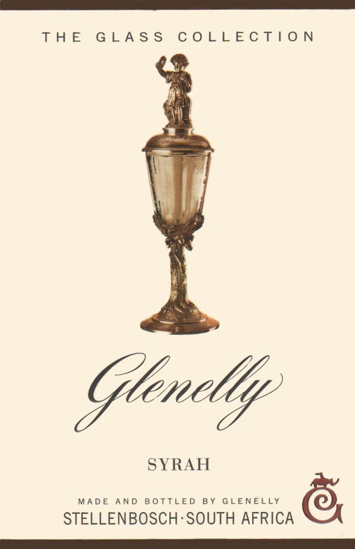 Glenelly The Glass Collection Shiraz 2012 Front Label