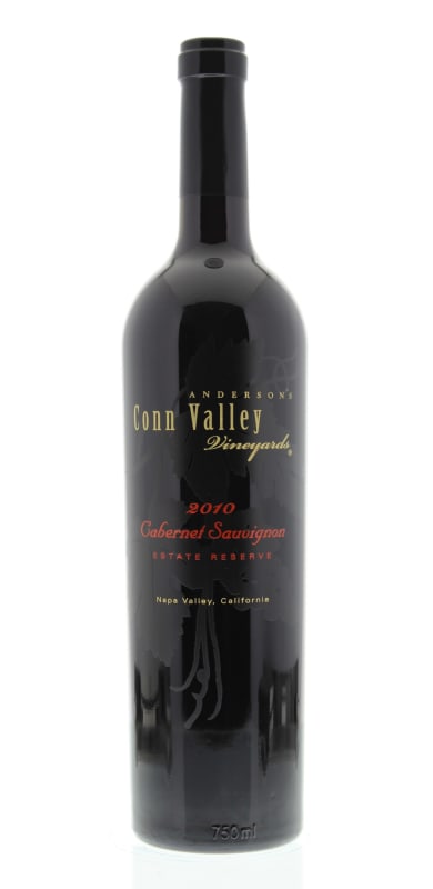 Anderson's Conn Valley Vineyards Cabernet Sauvignon Estate Reserve 2010 Front Bottle Shot