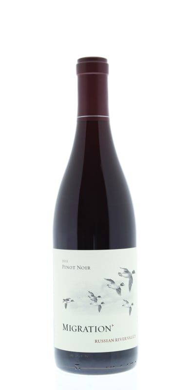 Migration Russian River Pinot Noir 2011 Front Bottle Shot