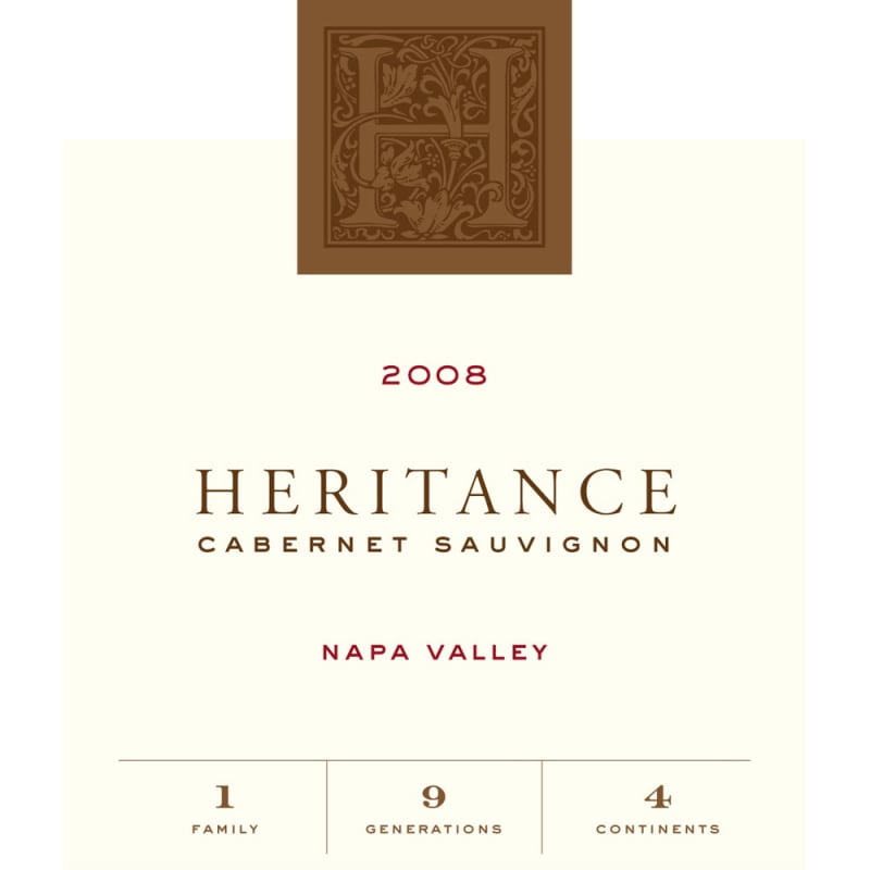 Heritance Cabernet Sauvignon Four Pack Gift Product Image