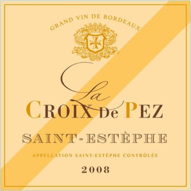 Chateau La Croix De Pez 2008 Front Label