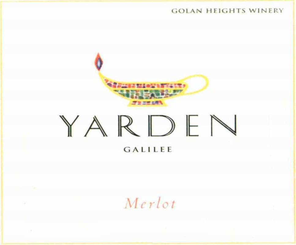 Golan Heights Yarden Merlot (OK Kosher) 2010 Front Label