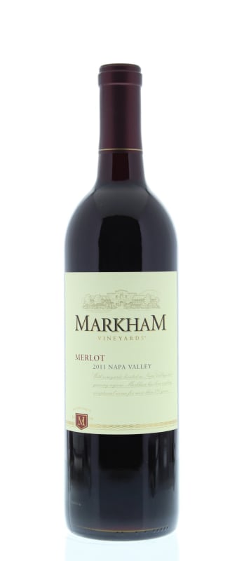 Markham Merlot 2011 Front Bottle Shot