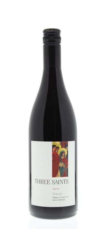 Three Saints Syrah 2009 Front Bottle Shot