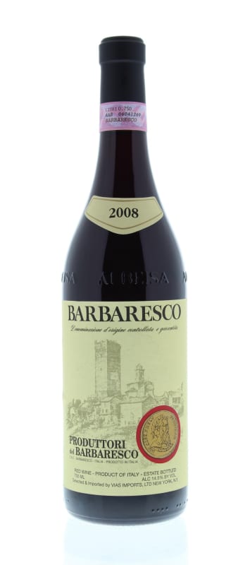 Produttori del Barbaresco Barbaresco 2008 Front Bottle Shot
