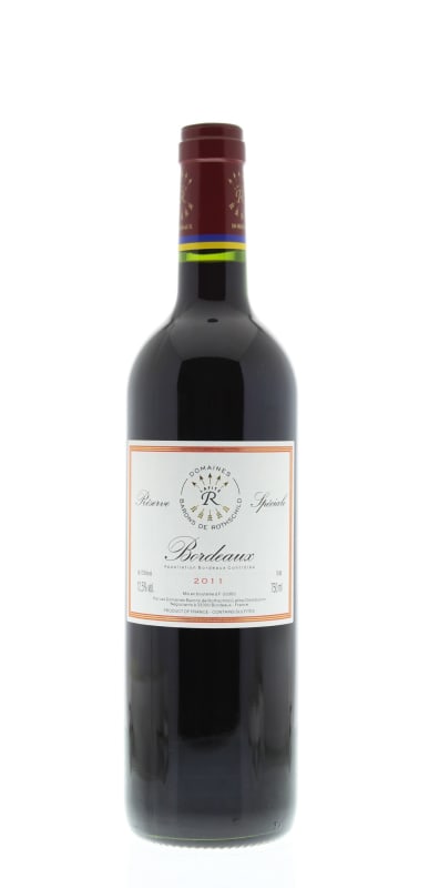 Domaines Barons de Rothschild Reserve Speciale Bordeaux Rouge 2011 Front Bottle Shot