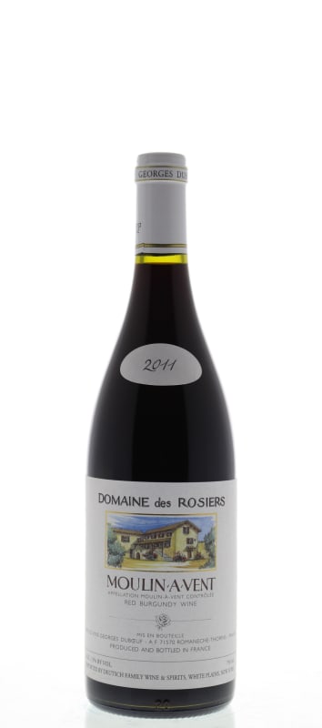 Duboeuf Moulin-a-Vent Domaine des Rosiers 2011 Front Bottle Shot