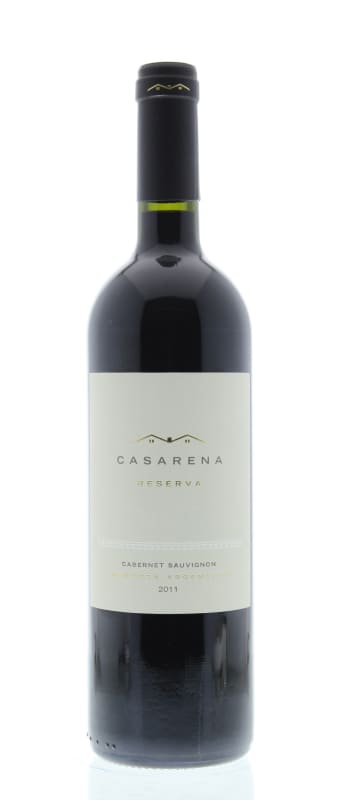 Casarena Reservado Cabernet Sauvignon 2011 Front Bottle Shot