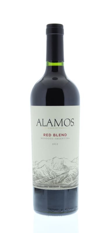 Alamos Red Blend 2012 Front Bottle Shot