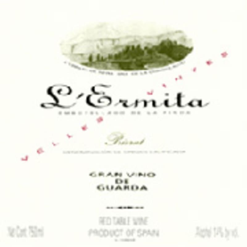 Alvaro Palacios L'Ermita 1998 Front Label