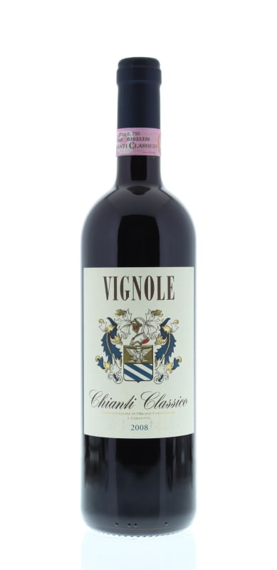 Vignole Chianti Classico 2008 Front Bottle Shot