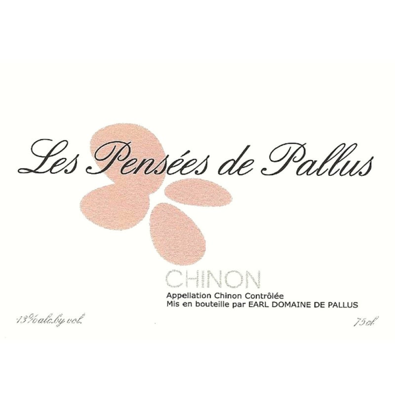 Domaine de Pallus Chinon Les Pensees de Pallus 2010 Front Label