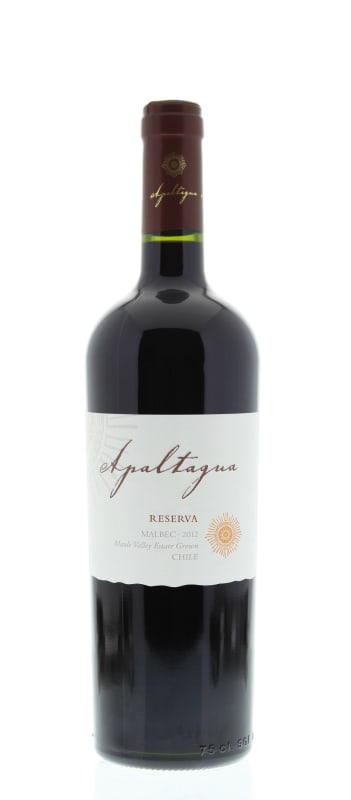 Apaltagua Reserva Malbec 2012 Front Bottle Shot