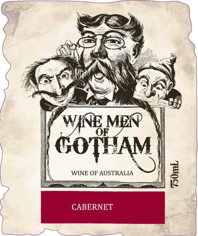 Gotham Wine Men of Gotham Cabernet 2014 Front Label