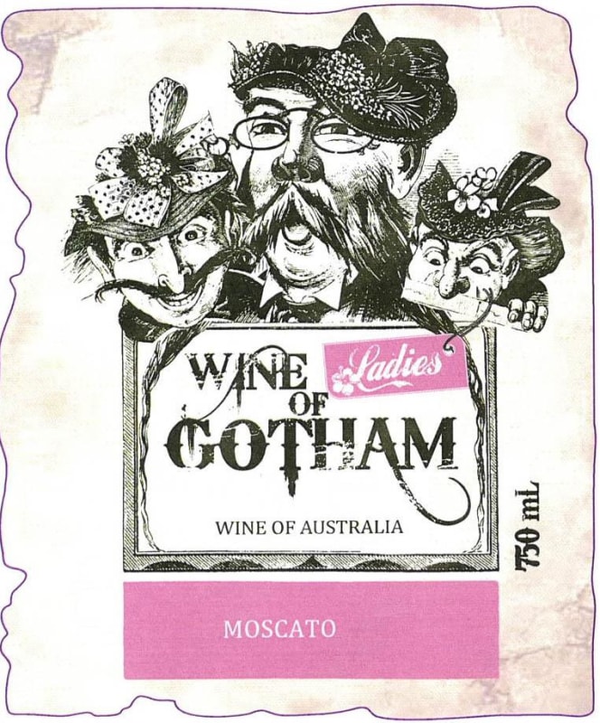 Gotham Wine Ladies of Gotham Moscato 2014 Front Label