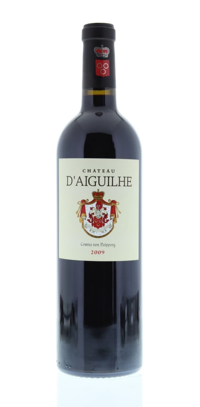 Chateau d'Aiguilhe 2009 Front Bottle Shot
