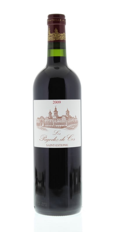 Chateau Cos d'Estournel Pagodes de Cos (scuffed label) 2009 Front Bottle Shot
