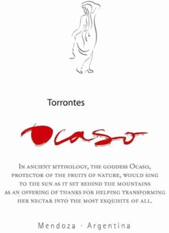 Gouguenheim Ocaso Torrontes 2011 Front Label