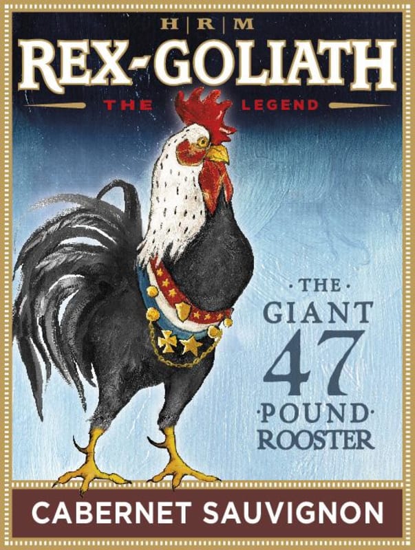 Rex Goliath Giant 47 Pound Rooster Cabernet Sauvignon 2004 Front Label