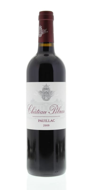 Chateau Pibran 2009 Front Bottle Shot