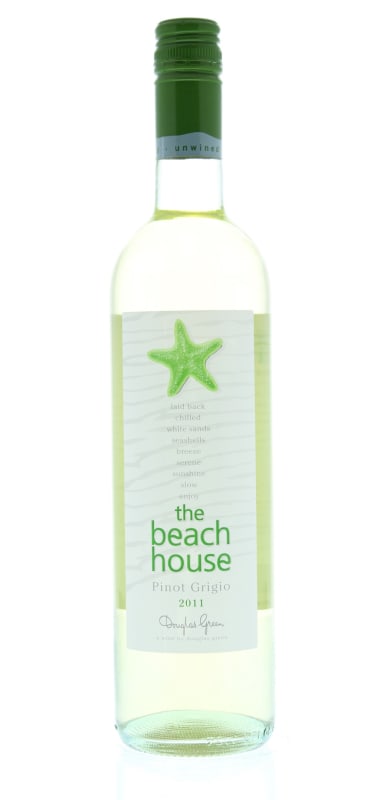 The Beachhouse Pinot Grigio 2011 Front Bottle Shot