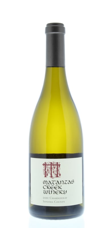 Matanzas Creek Sonoma County Chardonnay 2011 Front Bottle Shot