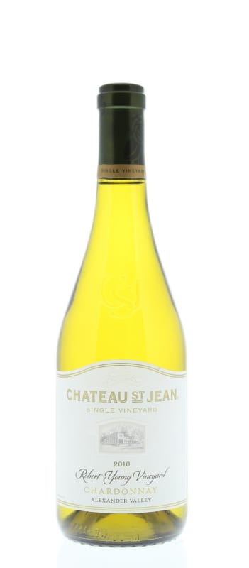 Chateau St. Jean Robert Young Vineyard Chardonnay 2010 Front Bottle Shot