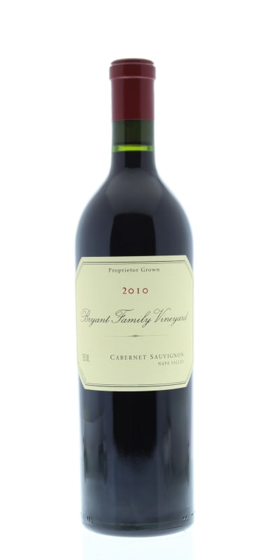 Bryant Family Cabernet Sauvignon 2010 Front Bottle Shot