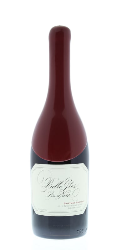 Belle Glos Dairyman Vineyard Pinot Noir 2011 Front Bottle Shot