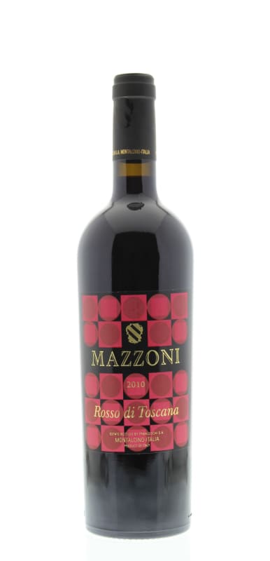 Mazzoni Toscana Rosso 2010 Front Bottle Shot