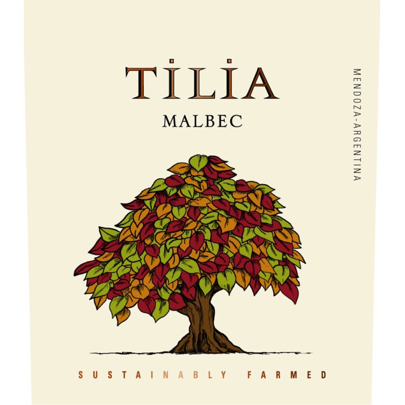 Tilia Malbec 2012 Front Label