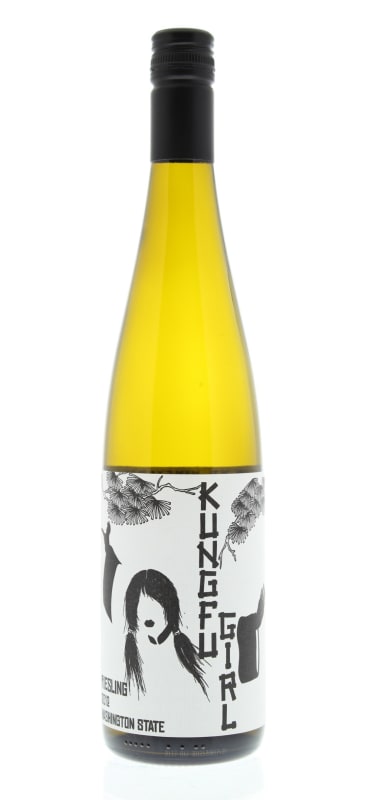 Charles Smith Wines Kung Fu Girl Riesling 2012 Front Bottle Shot