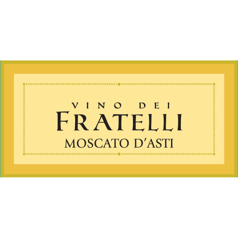 Vino dei Fratelli Moscato d'Asti 2012 Front Label