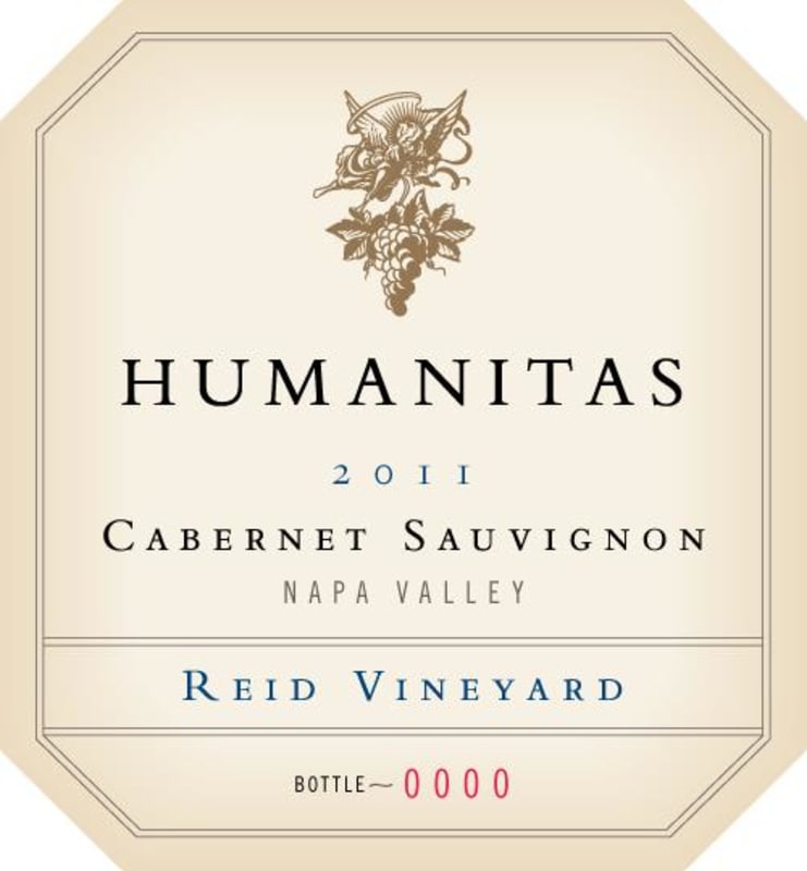 Humanitas Reid Vineyard Cabernet Sauvignon 2011 Front Label