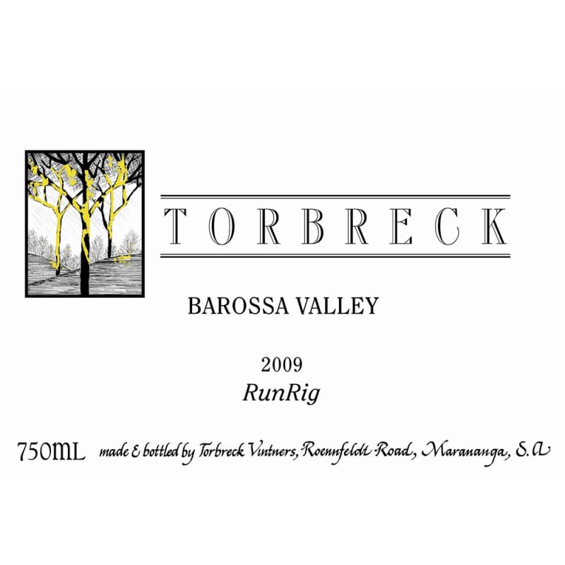 Torbreck RunRig (1.5 Liter Magnum) 2009 Front Label