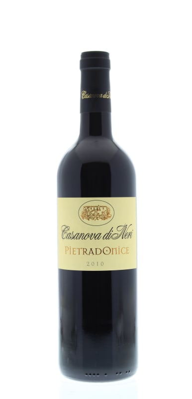 Casanova di Neri Pietradonice 2010 Front Bottle Shot