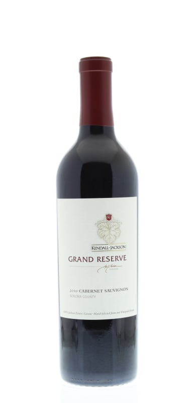 Kendall-Jackson Grand Reserve Cabernet Sauvignon 2010 Front Bottle Shot