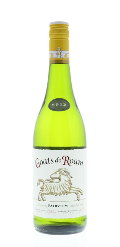 Goats do Roam White 2012 Front Bottle Shot