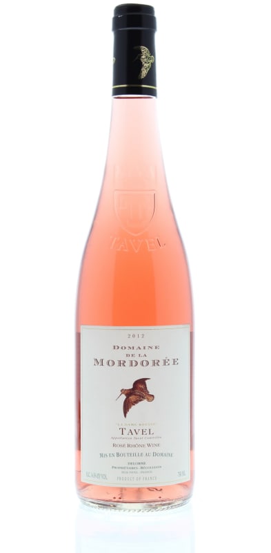 Domaine de la Mordoree Tavel La Dame Rousse Rose 2012 Front Bottle Shot