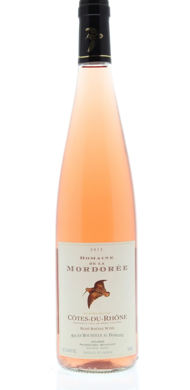 Domaine de la Mordoree Cotes Du Rhone La Dame Rousse Rose 2012 Front Bottle Shot