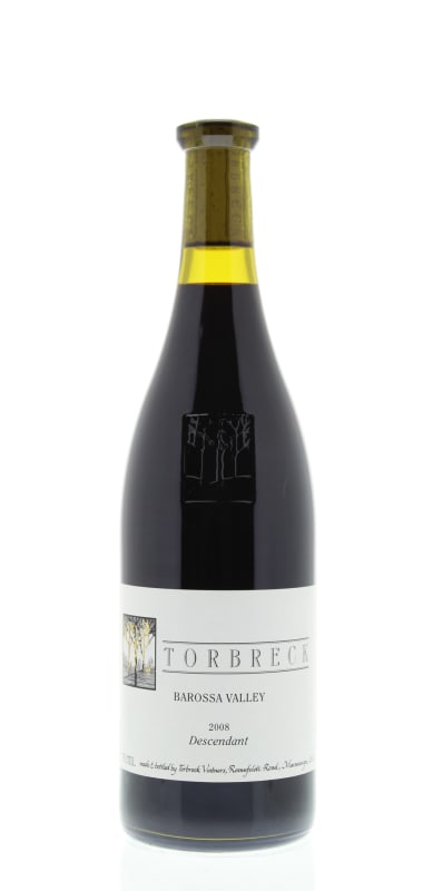 Torbreck Descendant Shiraz 2008 Front Bottle Shot