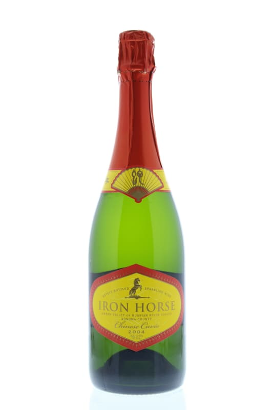 Iron Horse Green Valley Chinese Cuvee 2004 Front Bottle Shot