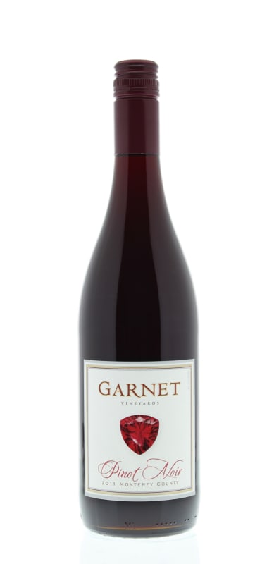 Garnet Monterey Pinot Noir 2011 Front Bottle Shot