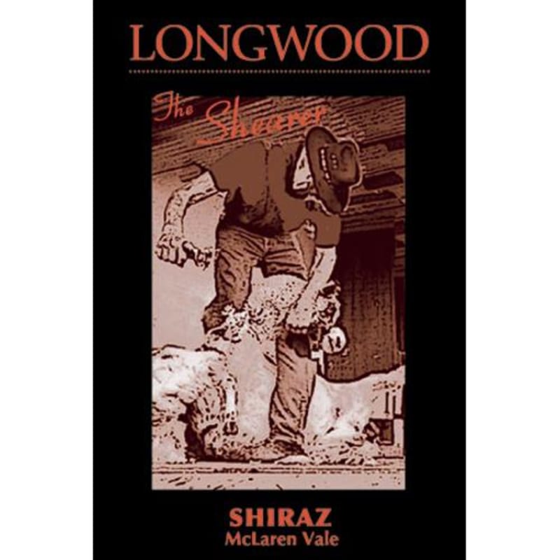 Longwood The Shearer Shiraz 2007 Front Label