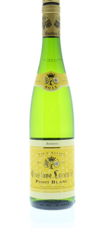 Gustave Lorentz Reserve Pinot Blanc 2011 Front Bottle Shot
