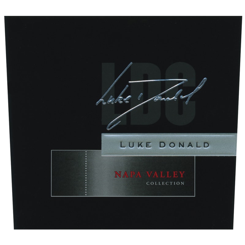 Luke Donald Collection Claret 2010 Front Label