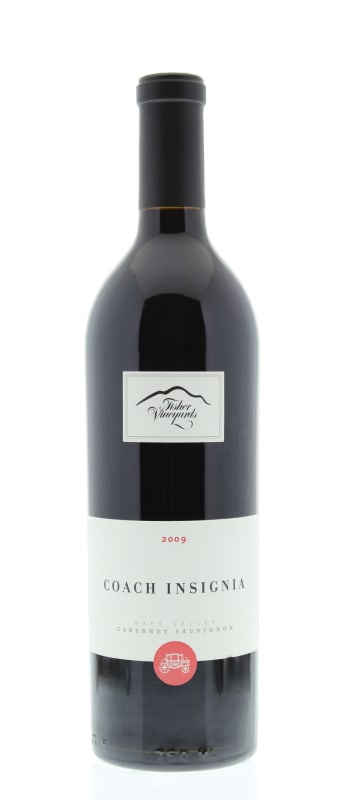 Fisher Vineyards Coach Insignia Cabernet Sauvignon 2009 Front Bottle Shot