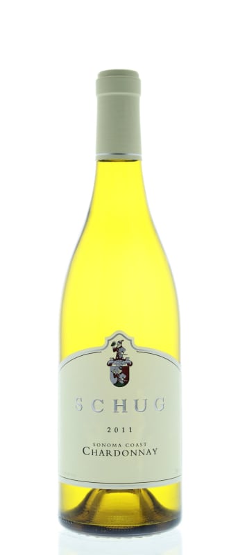 Schug Sonoma Coast Chardonnay 2011 Front Bottle Shot
