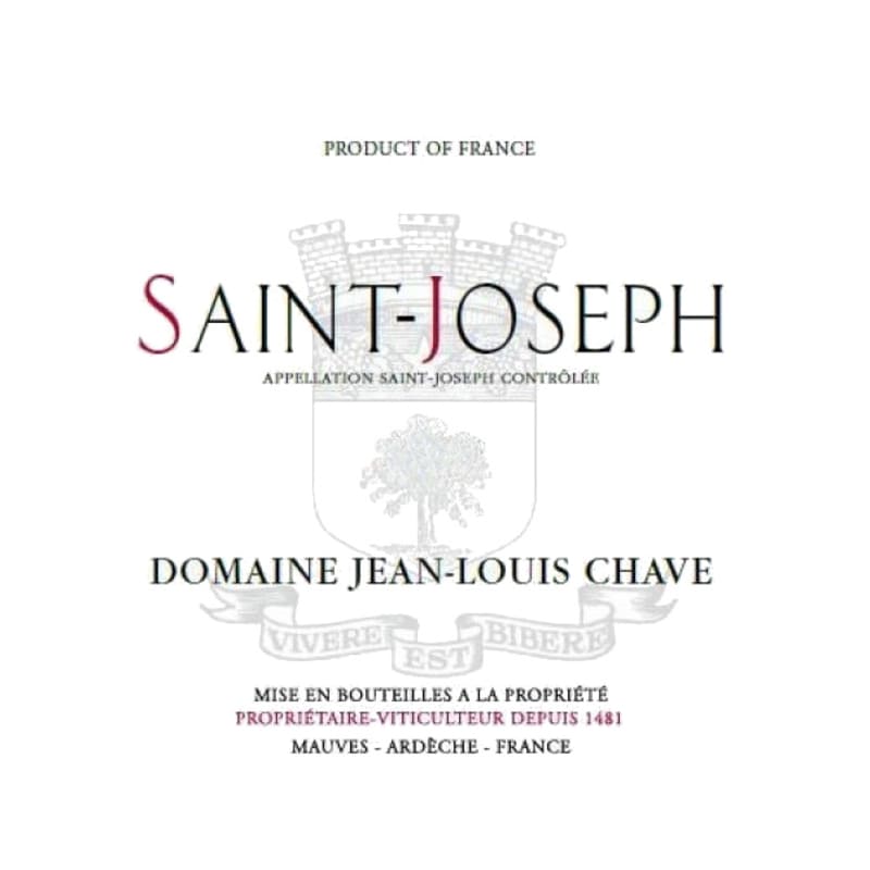 Jean-Louis Chave Saint-Joseph 2009 Front Label