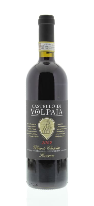 Castello di Volpaia Chianti Classico Riserva 2009 Front Bottle Shot